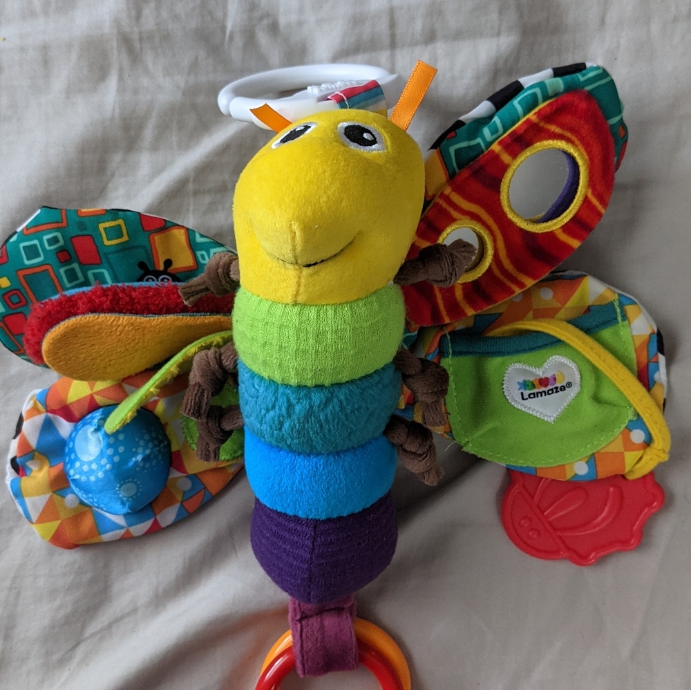 Lamaze butterfly baby toy